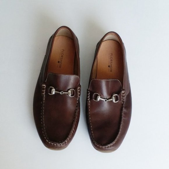 Florsheim Mens Leather Slipon Loafers 